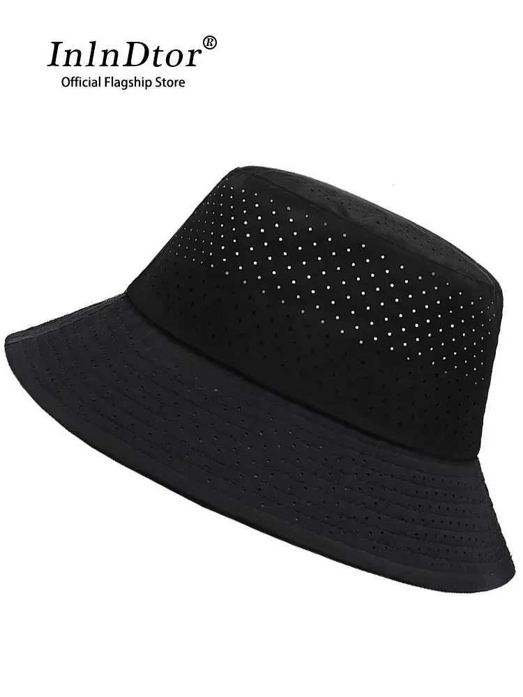 lnlnDtor Big Head Girth Spring and Summer Fisherman Hat Quick Dry UV Protection Basin Hat Breathable Mesh Sun Visor Y250707