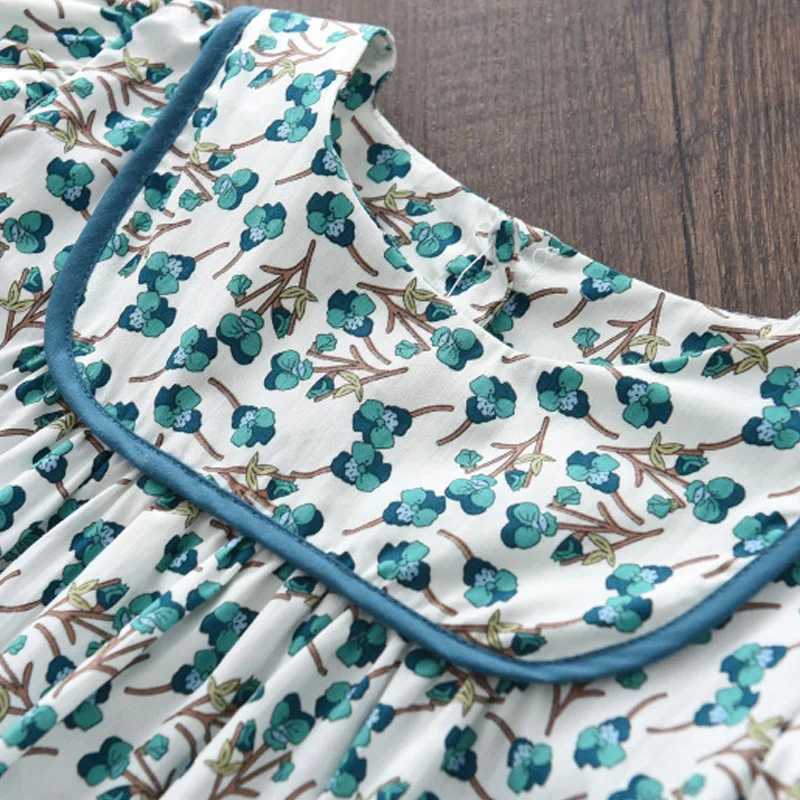 Melario New Summer Girl Clothes Kids Dresses for Girls Cotton Flower Dress Baby Party Wedding Dress Children Girl Princess Dress R250707