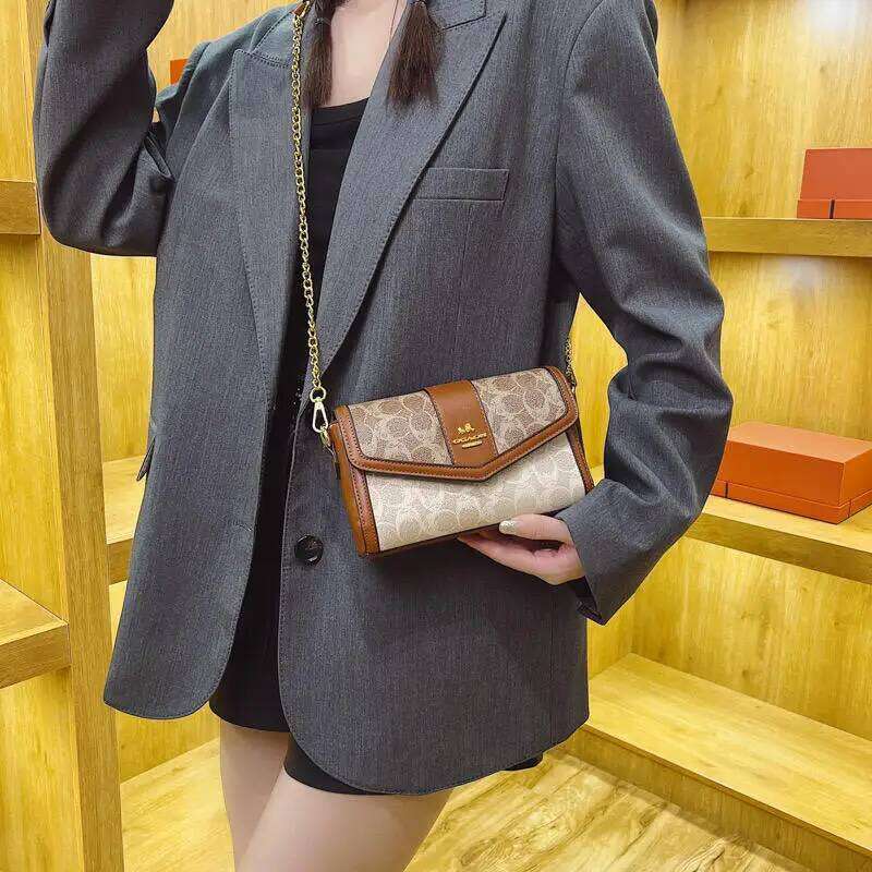 Designer bag 99 designer leather chain crossbody women's main shoulder bag messenger purse retro handbag