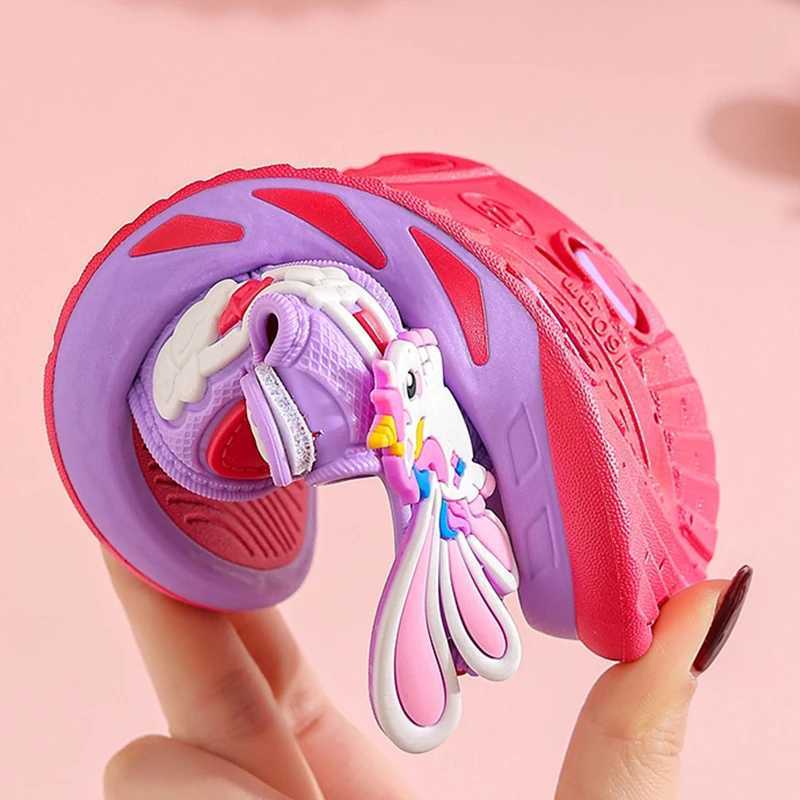 Girls Sandals Summer New Cute Princess Sandals Beach Shoes Soft Sole Girls Sports Children Sandals z250708IQ2N
