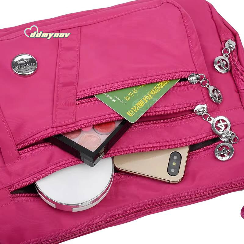 Womens casual large capacity crossbody multifunctional waterproof shoulder bag, shopping handbag ddmynov