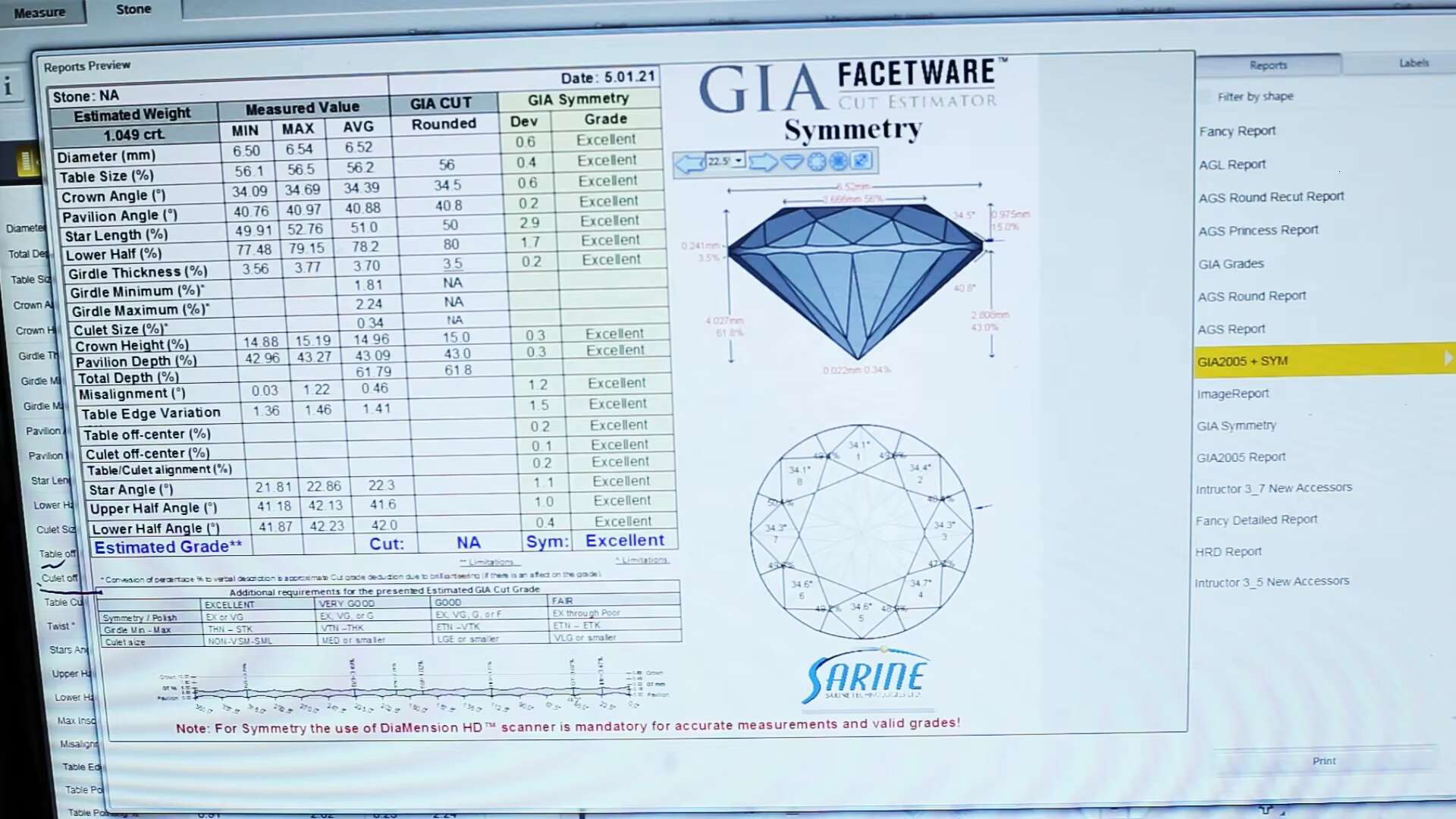 Natural High Quality White Diamond Gia Certified D E F VS 0.5ct 1ct 2ct 4ct Loose Lab Diamond GIA Certificate Natural Diamond