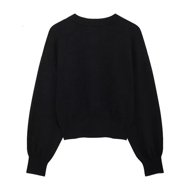 SAW Independent Station Womens Fashionable European Style Knit Jacket Mini Skirt Set Large Button Decor 5536166 250708