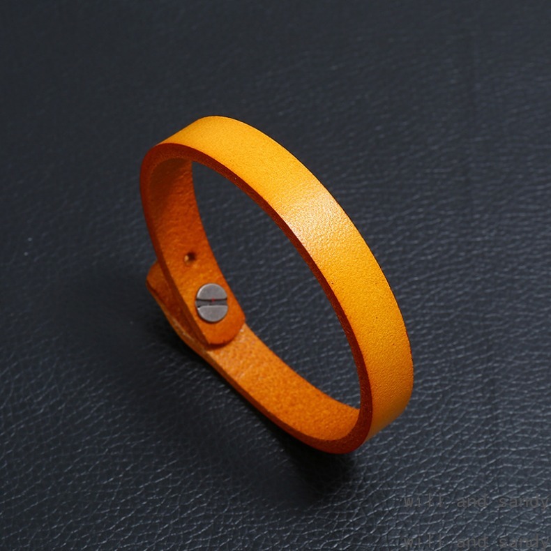 Fashion Leather Bracelet Retro Button Bracelets Star Charm Multilayer Stacking Bangle Cuff Wristband for Women Men Father Birthday Gift Fashion Jewelr