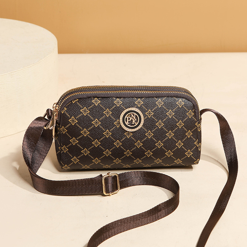 Designer Wallet New Niche Fashion Versatile Crossbody Phone Elegant Mommy Coin Purse Bags Light Luxury Women's Bag