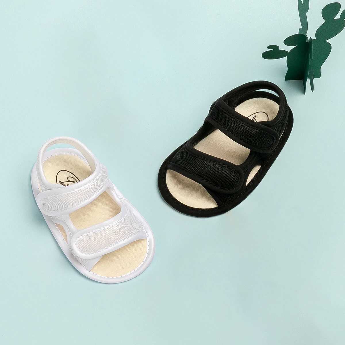 Summer New Baby Shoes Boys Girls Casual Sandals Comfortable Rubber Soft Anti-Slip Sole Lightweight Toddler First Walkers R250707