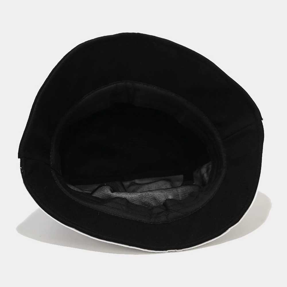 Summer Cotton Bucket Hat Patchwork Graffiti Men Women Outdoor Hip Hop Foldable Bob Fisherman Cap Casual Travel Panama Hats Y250707
