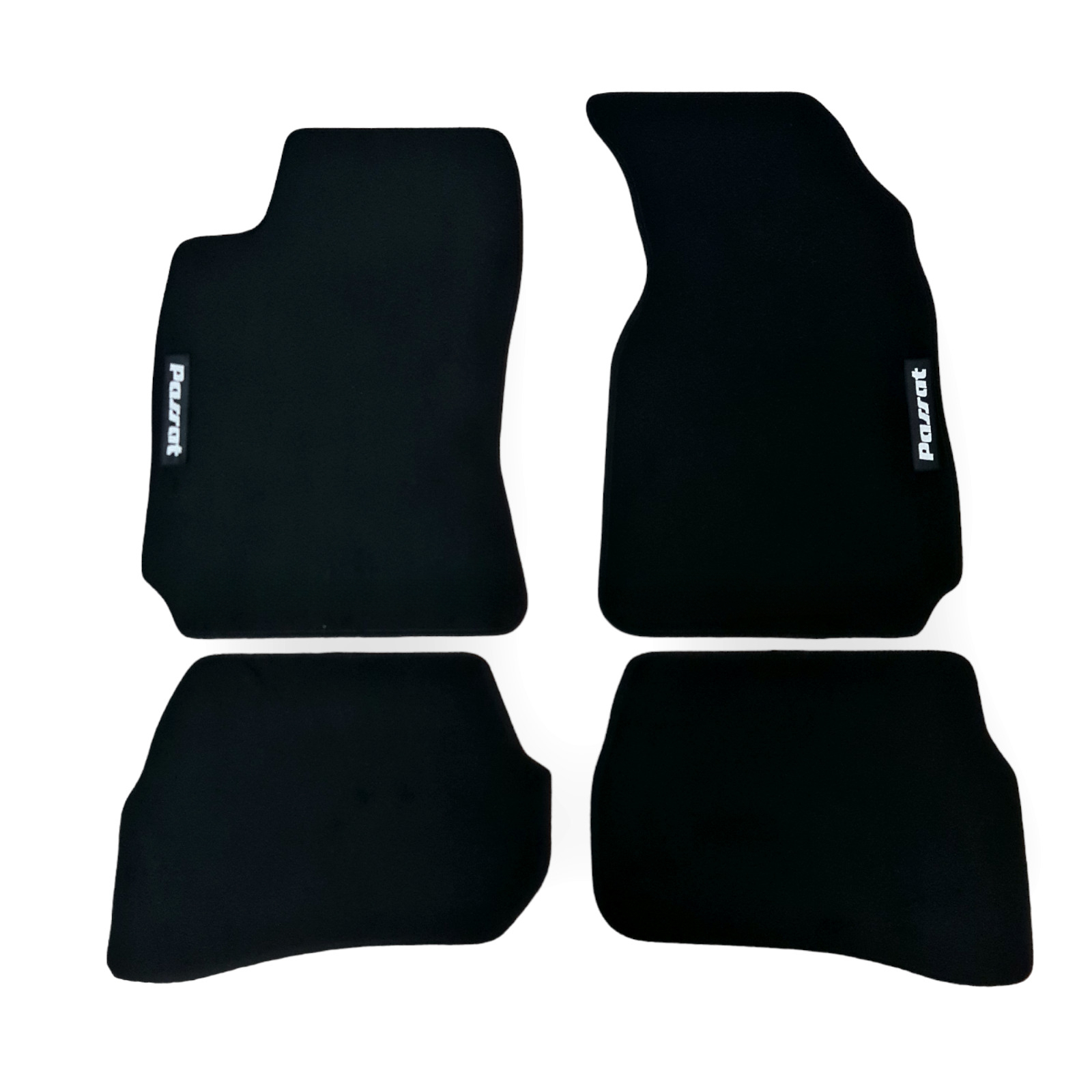 Car Floor Mats For VW Passat B5 Velour Waterproof Black Carpet Auto Liners New