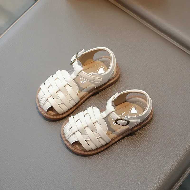 2025 Kids Sandals Summer Sandals for Boys Fashion Children Cut-Outs Beach Shoes Braided Style Casual Walking Flat Sandals z250708I1GY