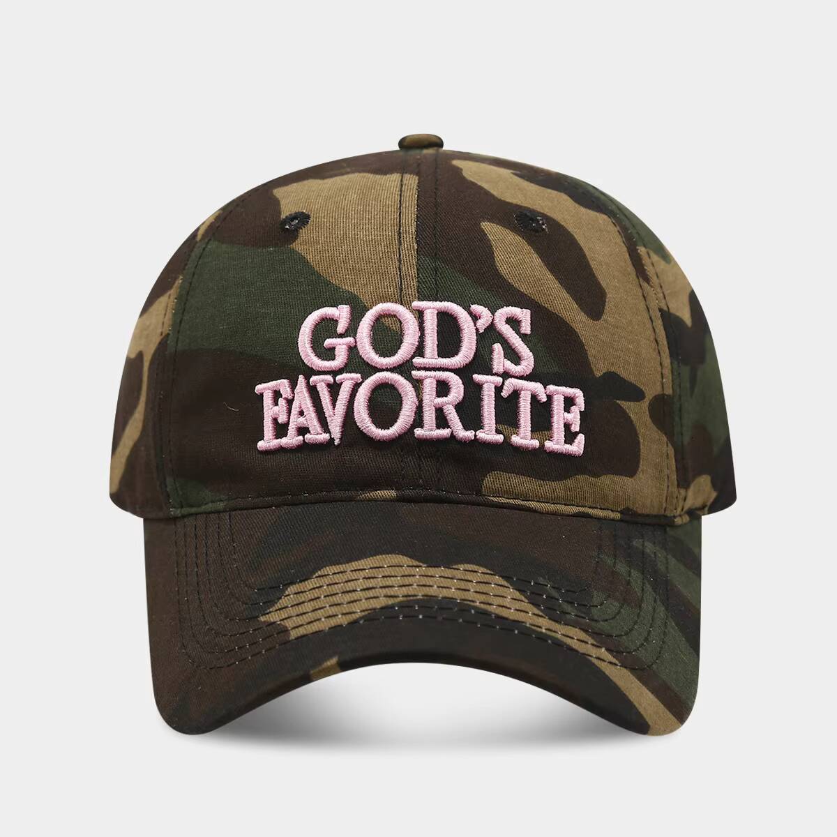 3d Embroidery Unique Retro Camo Baseball Hat Camouflage Jungle Tactics Large Circumference Sun-Shading Cap For WomenS Fashion ddmythur