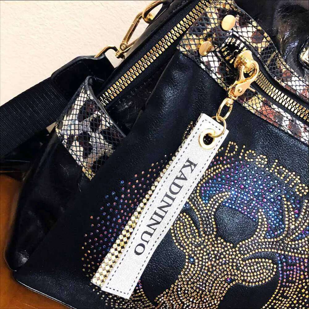 2022 New Women Fashion Large Capacity School Female Brand Travel Backpack Multifunctional Black Shoulder Bag