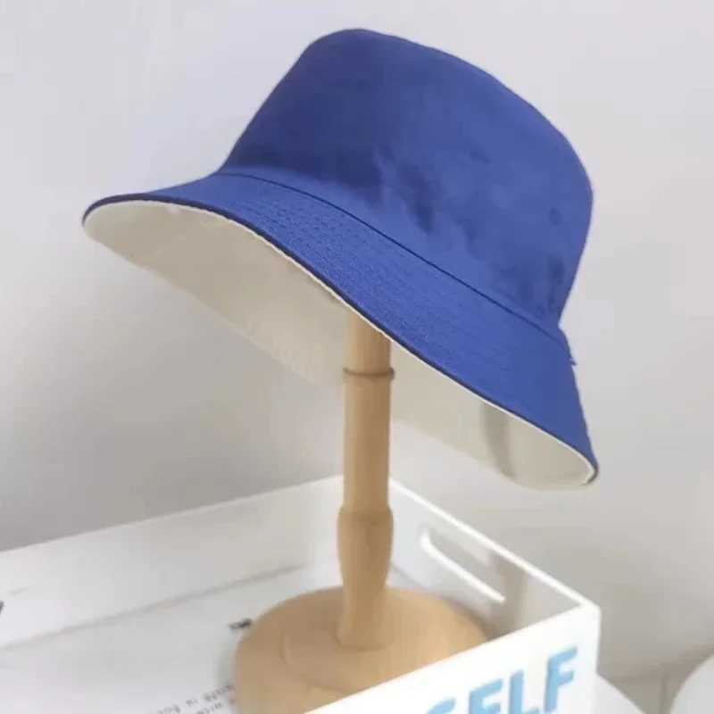 Enlarged Deepening XXL Size 63cm Bucket Hat Women Big Head Double-sided Fisherman Hat Men Large Size Large Tide Hip Hop Sun Hat Y250707