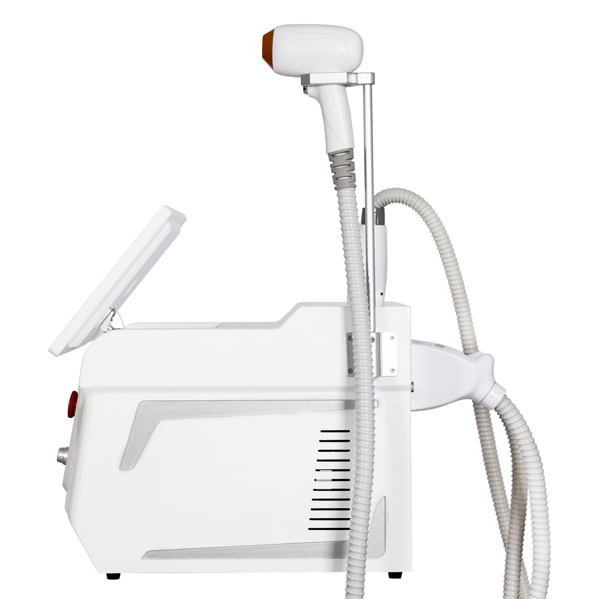 2 In 1 Laser Diode Nd YAG Picosecond Laser 755NM 808NM 1064NM Portable Ice Cooling Hair Tattoo Removal Machine