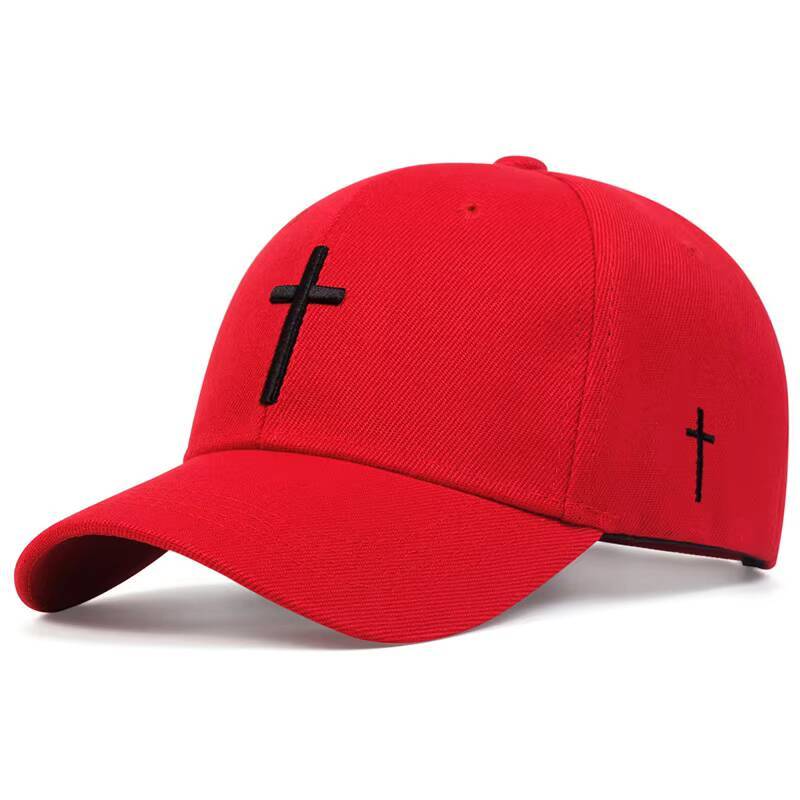 Unisex Cross embroidery Baseball Cap adjustable Golf Hat Cotton Snapback Caps Casquette Casual Hip Hop Dad Hats ddmythur