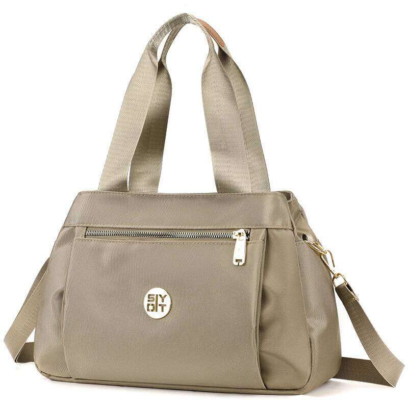 Women's Shoulder High Quality Top-Handle Female Travel Bags Largesenger Bag Nylon Waterproof Lady Purse Sac A Main