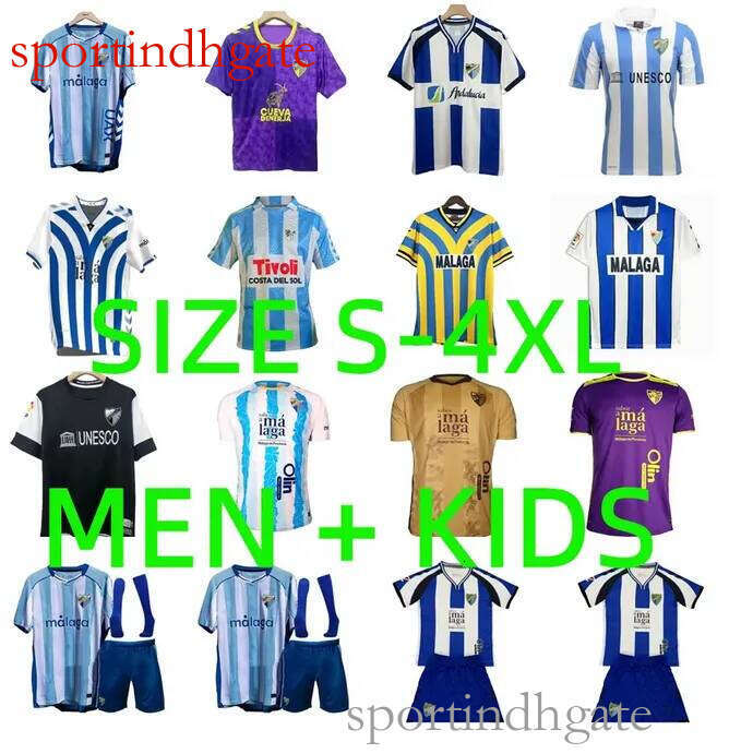 Malaga FC Soccer Jersey: Commemorative Football Shirts for Men, Women, and Youth - -2026 Editions