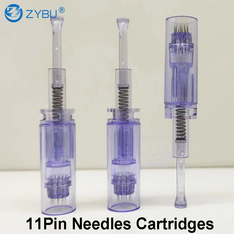 Specially Type 11-Pin Needle Cartridges for Derma Pens - Set of 50 Pieces 11 Pins MTS Tips