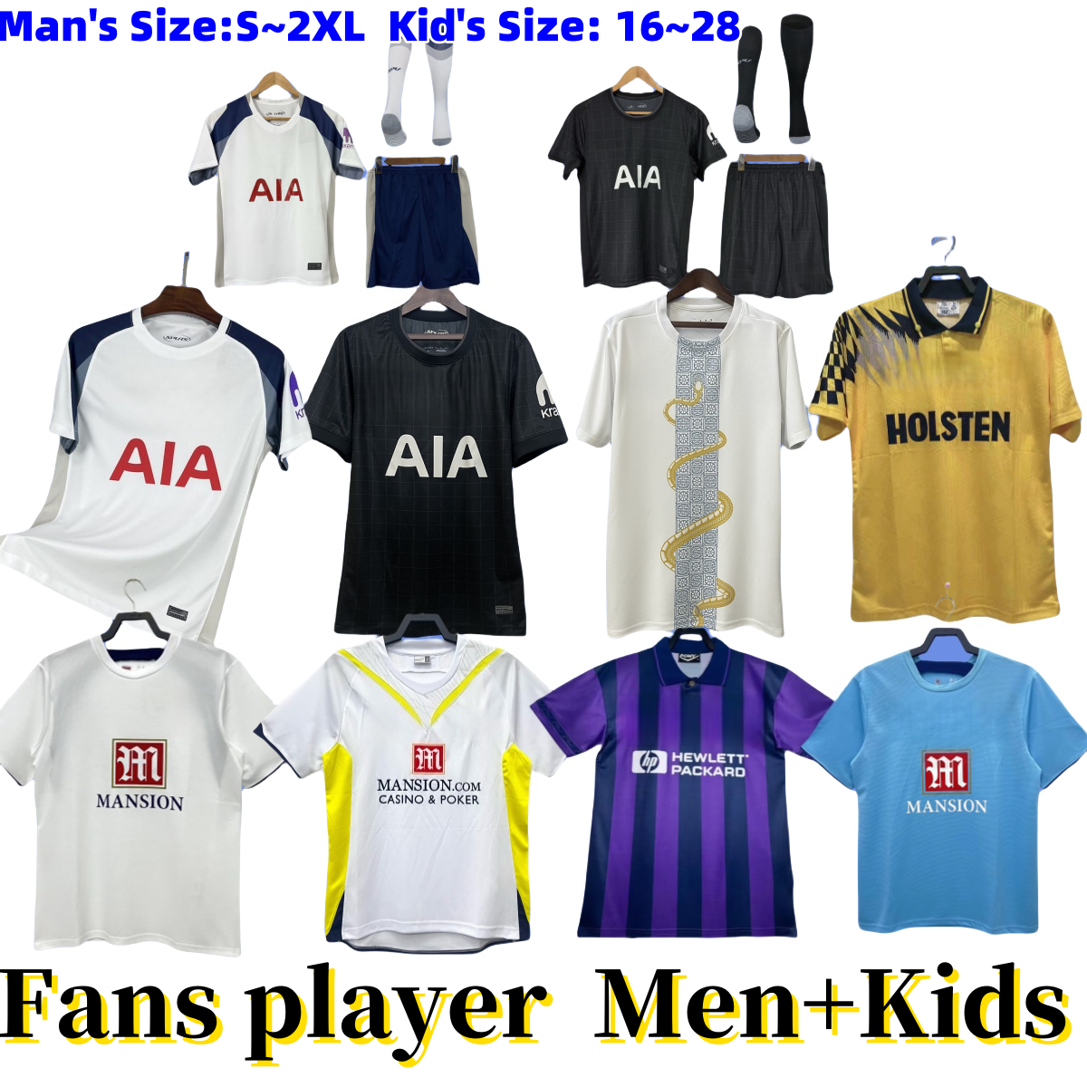 25 26 26 Tottenha soccer jerseys MADDISON RICHARLISON home 3rd BISSOUMA KULUSEVSKI UDOGIE LUCAS DELE VAN DE VEN SON ROMERO 2025 2026 Spur Football shirt Men kids