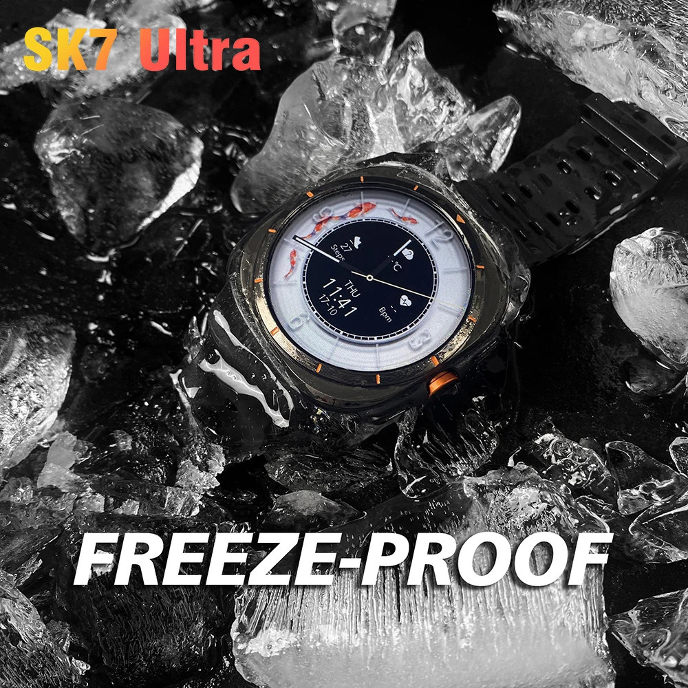 Korean Galaxy Watch Ultra 7 Smart 500mAh GPS Track IP68 AMOLED 53 BT Call Sports Smartwatch for iOS Android 250707