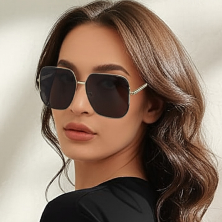 Designer Sunglasses For Women Men Sunglasses Big Frame Fashion Classic Sunglasses Luxury Polarized Goggle Pilot PC Frame Oversized UV400 Eyewear SF993