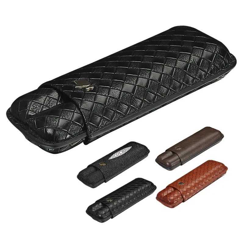 Large caliber 25MM Cuban cigar box two portable travel cigar boxes cigar boxes w250416