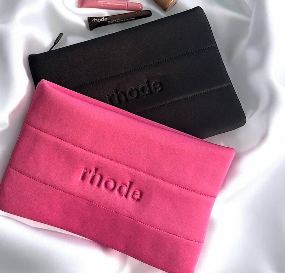 Makeup Bag Wash Bag wallet Cosmetic Bag Zipper Simple Space Cotton Rhode Clutch Bag Cotton Storage Bag