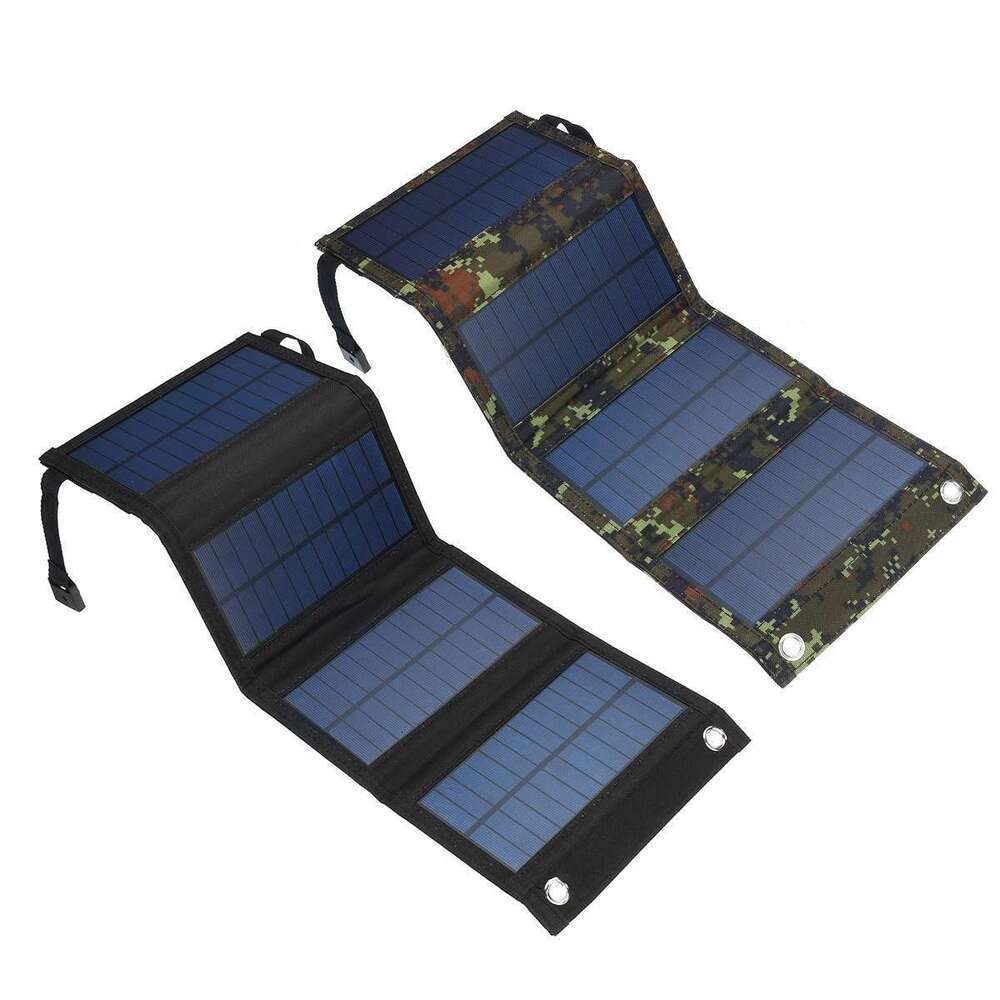 ALLPOWERS Flexible Foldable Solar Panel bag 5V High Efficience Solar Battery Charger 20W Solar Phone Charger for Travel Iphon