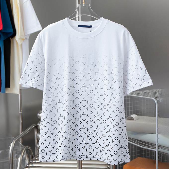 High quality designer men's T-shirt summer fashion casual loose T-shirt classic new style