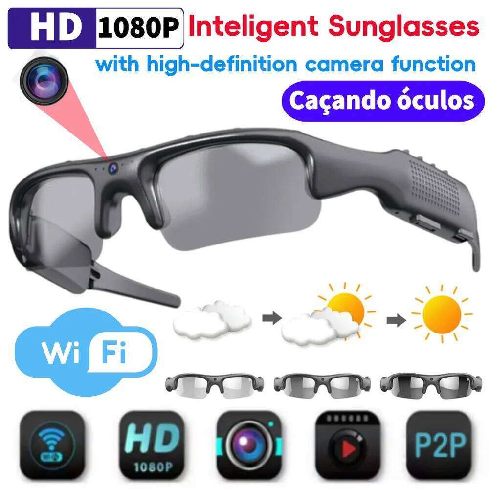 Brand-name smart HDP WIFI sports with camera and recording glasses