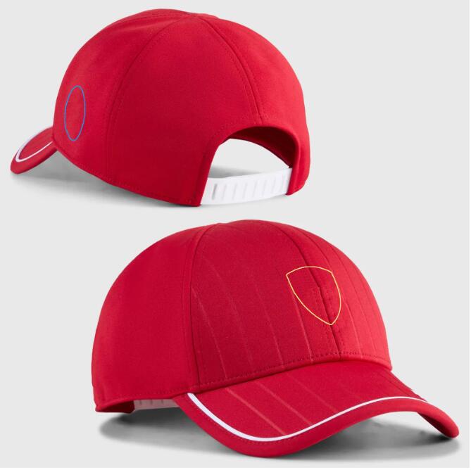 F12025 racing cap summer F1logo duck tongue cap