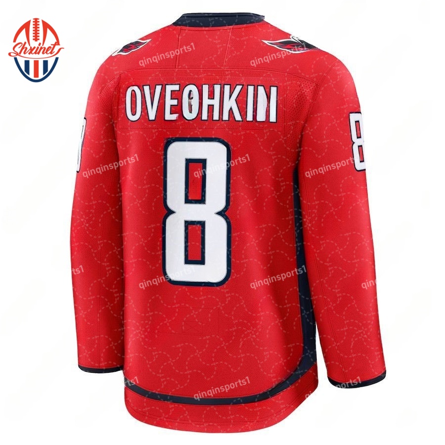 2025 2024 Black Red White Blue Navy Customize Hockey Jersey,Dubois Ovechkin Oshie Wilsons Carlson ichael Backstrom Dubois Mens Sportswear baseball uni