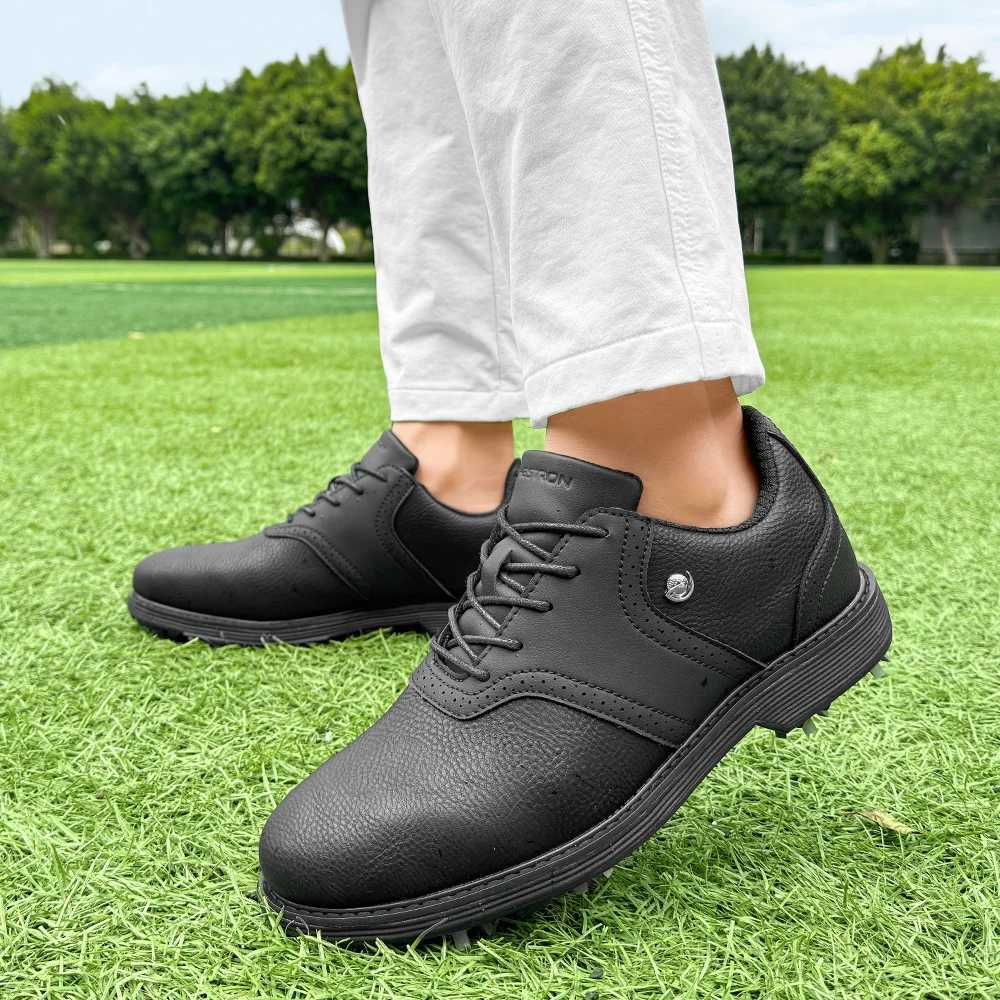 New Spikes Golf Shoes Men Size 7-14 Golf Sneakers Walking Footwear for Golfers Y250731
