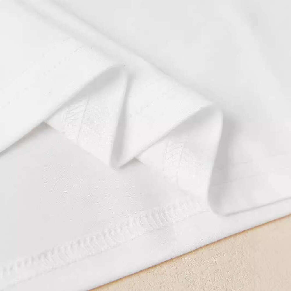 Women's Marine Life Print Summer Crop Top Versatile Round Neck Casual T-Shirt B5