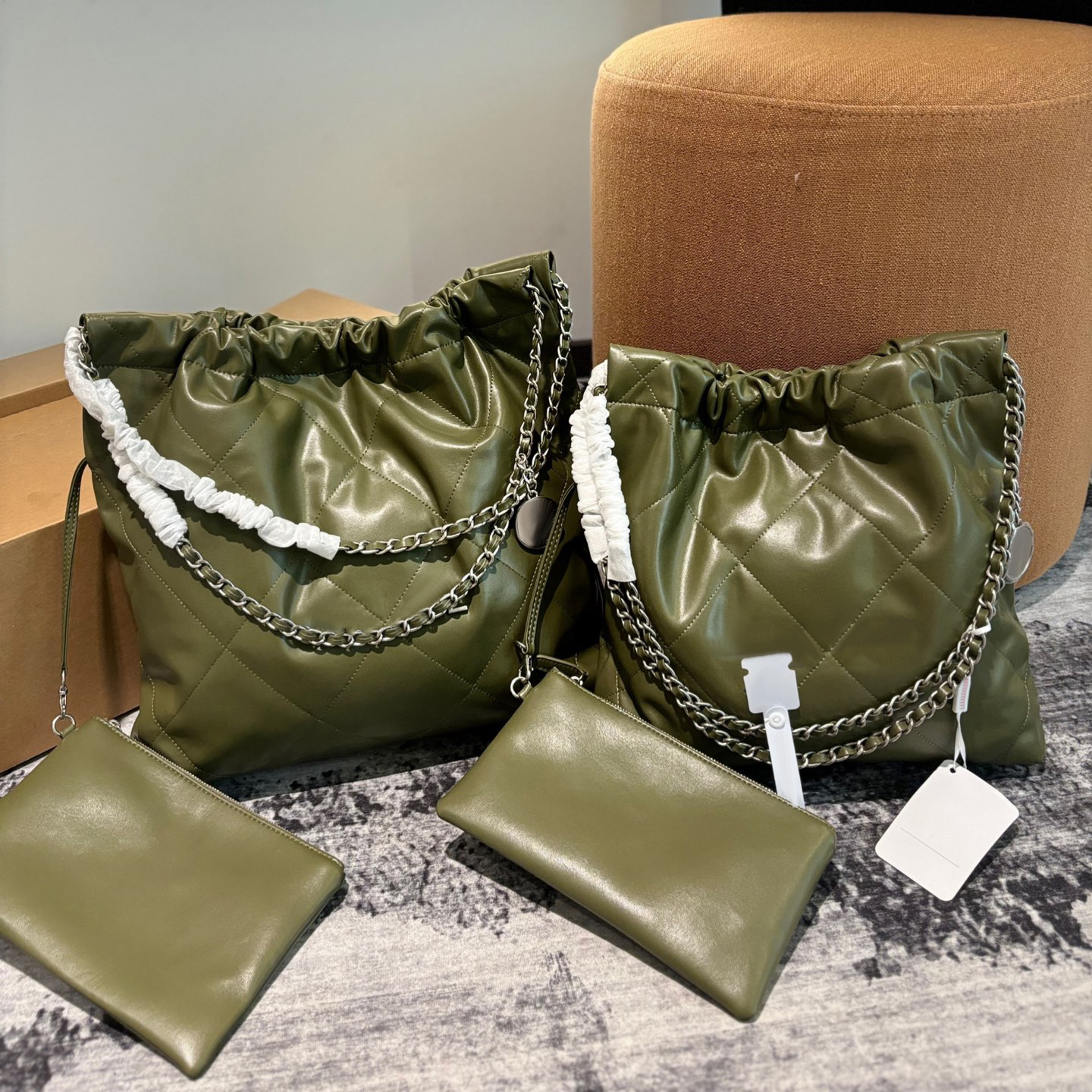 Shoulder Women Crossbody Cross Body Bags Handbags Drawstring totebag with Zipper Poucht Luxury Tote Bag Guangzhou Leather Designer Handbag