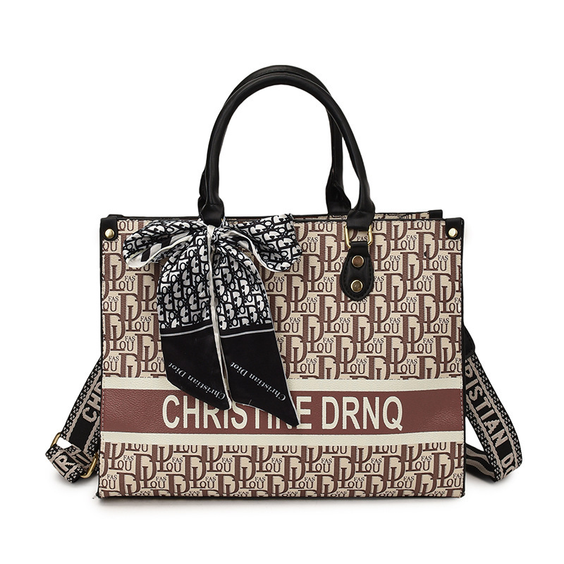 Free Shipping Designer Bag High-quality Texture Trade Hot-selling Bag For Women 2025 New Printed Versatile Light Luxury Handbag Tote Bag