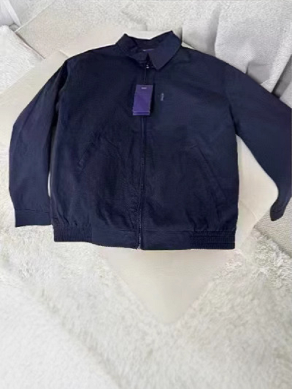 Laf RL Classic Men and Women Unisex Vintage Style Zipper Jacket for Couples Polo Shirt