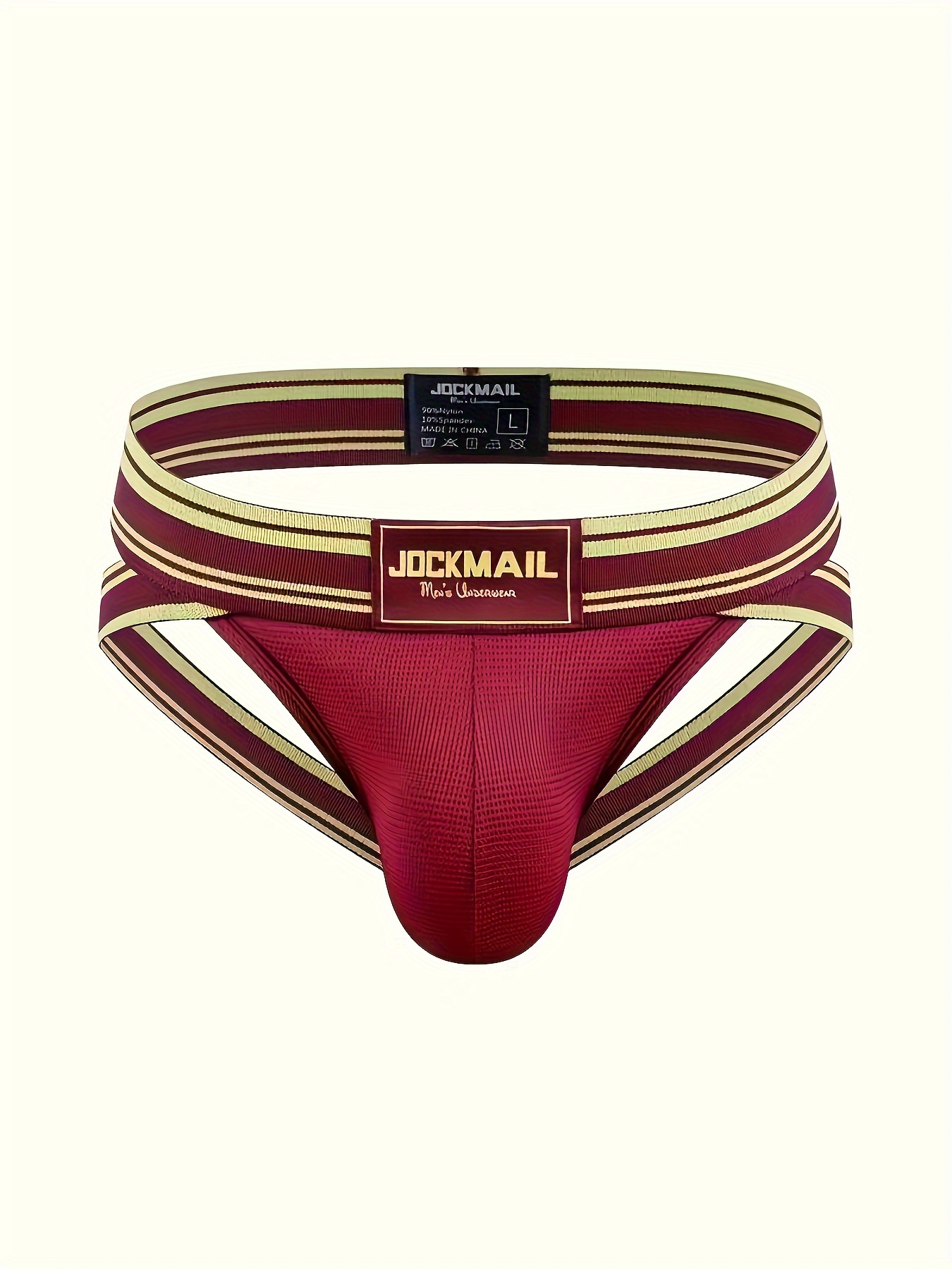 UpUns JOCKMAIL Mens Sexy Jockstrap Underwear Mesh Breathable Thongs G-String Quick Drying Athletic Supporters Wholesale Free Shipping