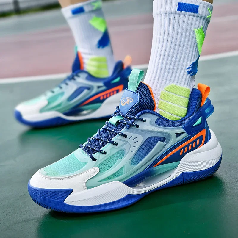 Men Women Basketball Shoes Fashion Lightweight Breathable Sports Shoes Training Athletic Sneakers Men Zapatos Casuales De Hombre