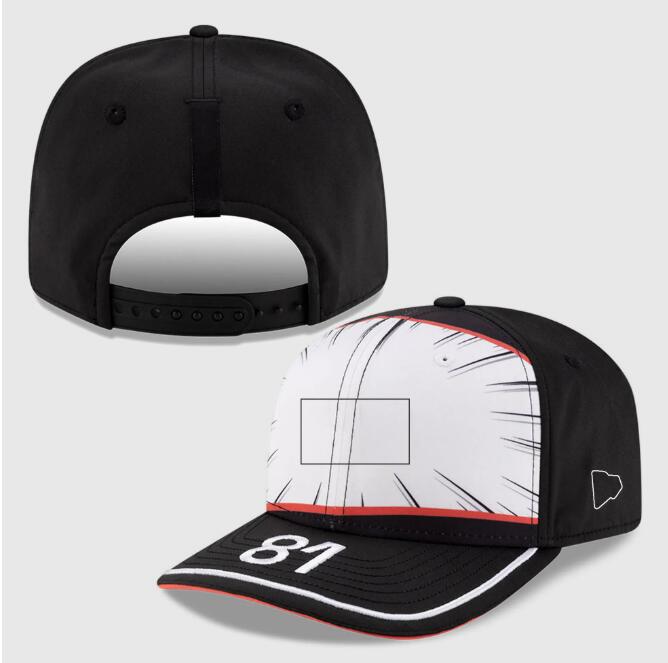 F12025 racing cap men and women summer F1logo duck tongue cap
