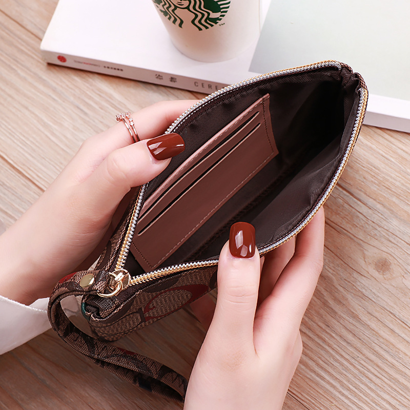 Designer 2025 New Casual Long Simple Fashion Shopping Coin Purse Phone Ladies' Clutch Light Luxury Women's Bag