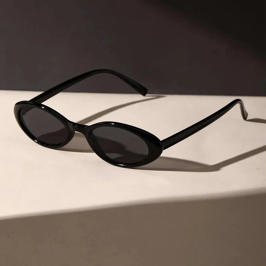 Sexy Womens Sunglasses Small Oval Sunglasses Fashion Leopard Brown Sun Glasses Retro Sunglasses 250708BJ - view 5