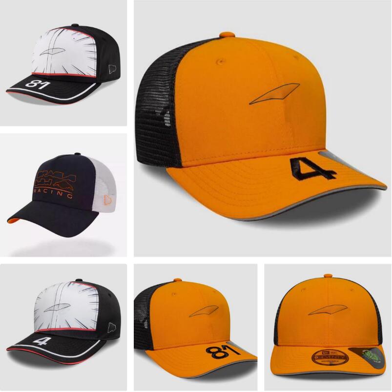 F12025 Racing Caps Men's and Women's New F1LO Logo Duck Tongue Cap