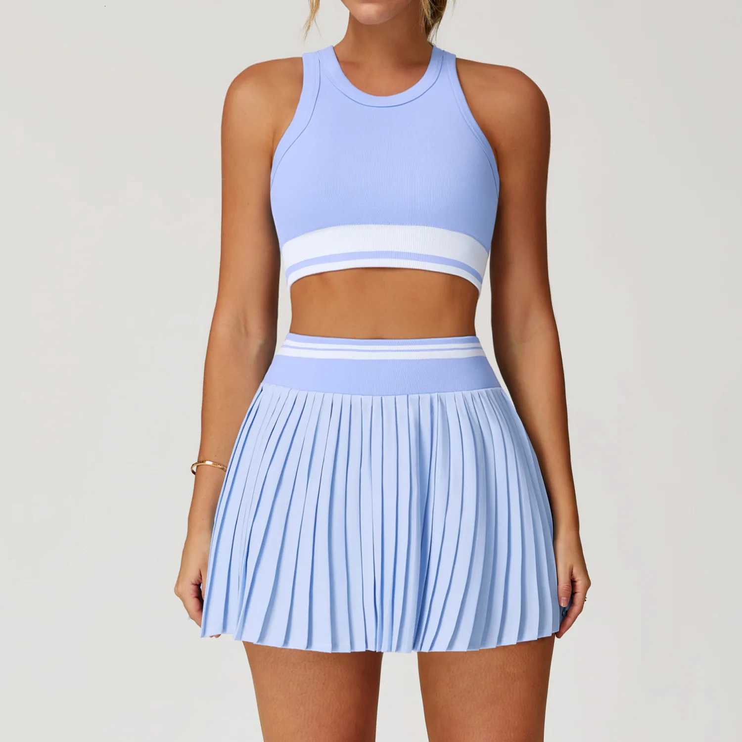 Yoga Suit Yoga Sports Underwear Women Tracksuit Fitness Suit Running Sports Yoga Short Skirt Yoga Set Workout Set Athletic Wear XJ250709