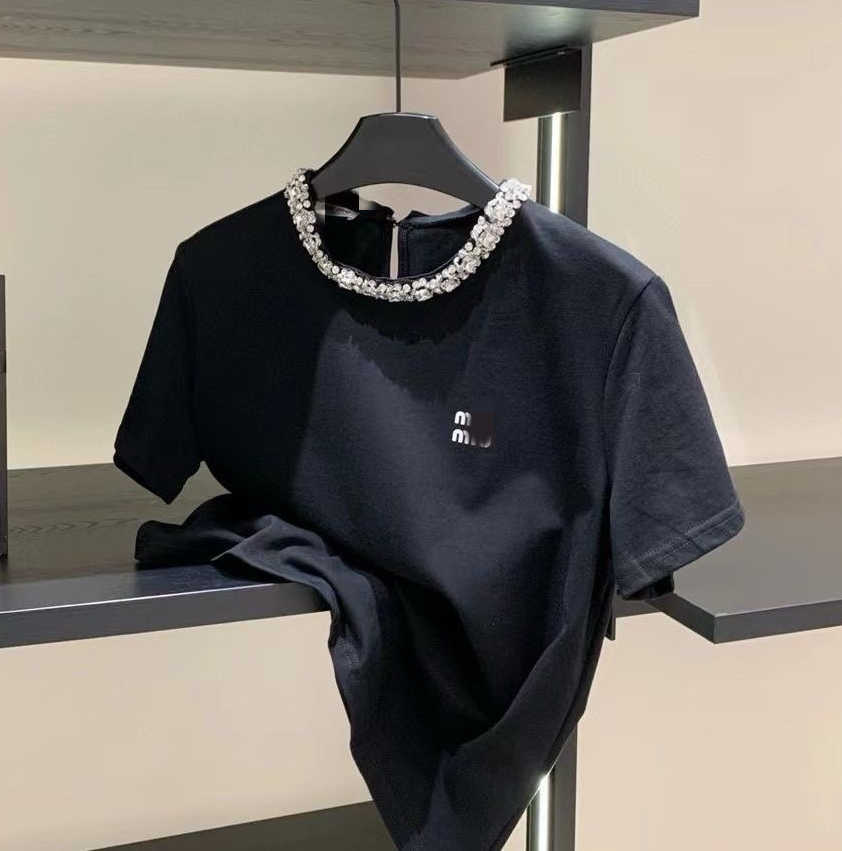 Womens T-shirt Designer Clothes Womens Clothes Woman Shirts Clothing Women Tops Crop Top Tee Short Sleeve Letter Print Fashion Summer Pulloveryq8d