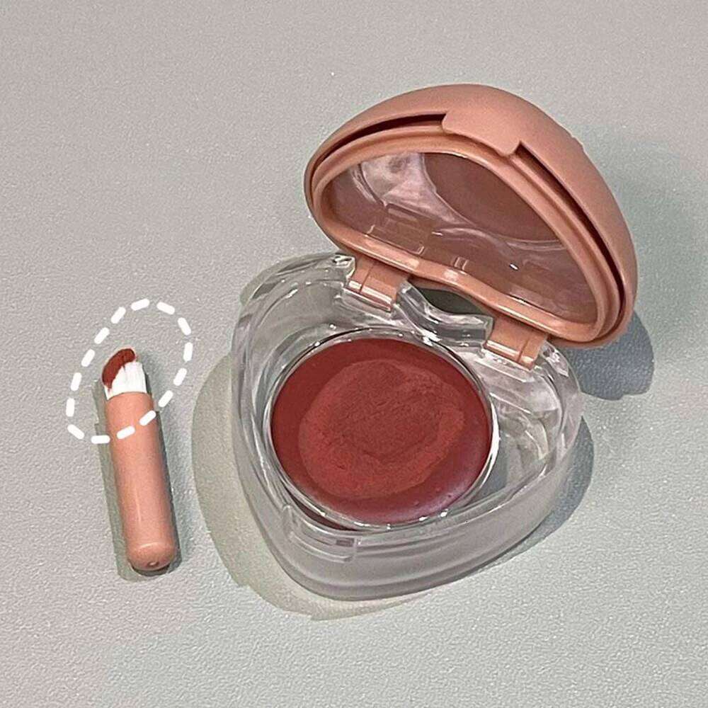 HERORANGE and Cheek Dual-pose Lip d Lipstick Natural All-match Matte Monochrome Blush Cream with Brush X250709