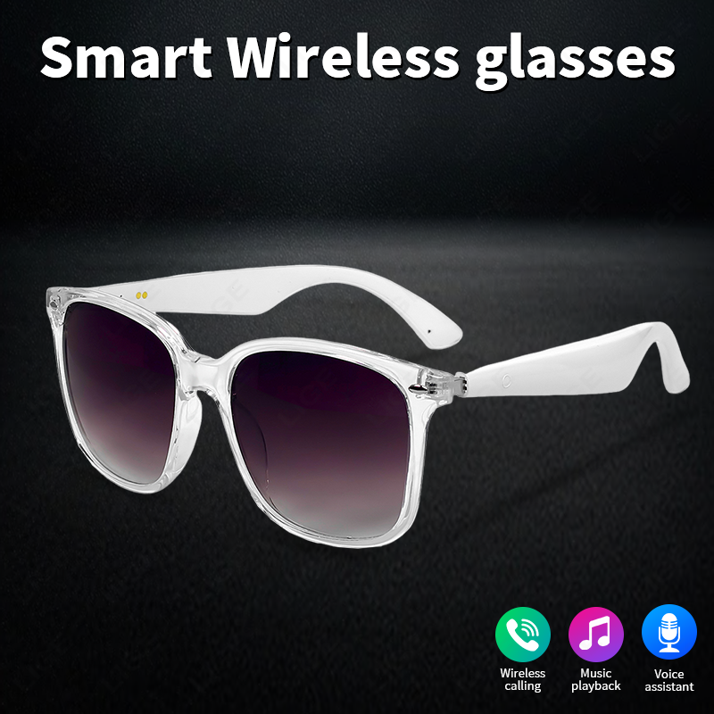 LIGE AI Smart Glasses UV-resistant running baseball sunglasses cycling glasses Wireless call music control Outdoor glasses Waterproofing in life