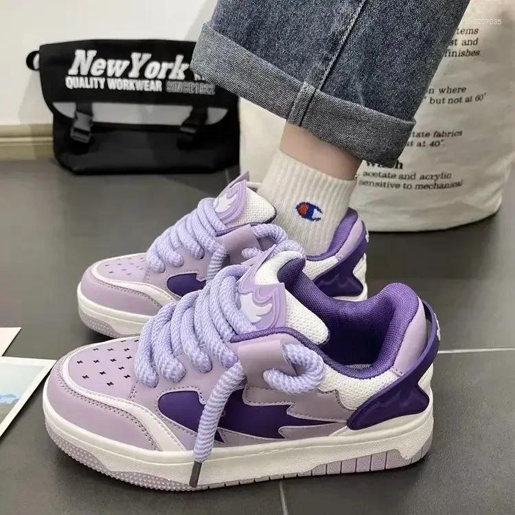 Casual Shoes Women 2025 Design Men Vulcanized Retro Sports Shoe Fashion Chunky Sneakers Female For