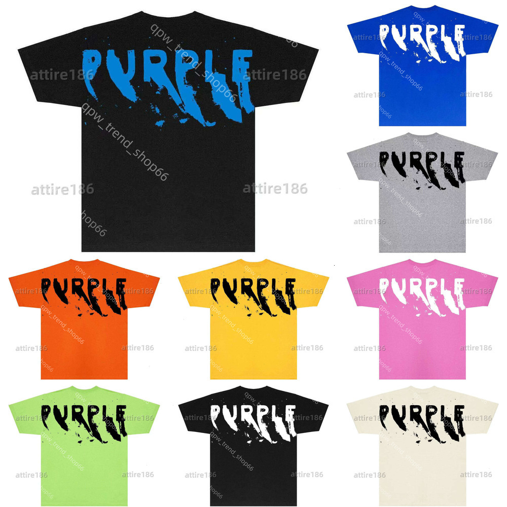 graphic tee Designer purple shirt High Street Men's Printed Summer Fashion Women's T Shirt Designer Long Sleeve Top Letter Cotton T Shirt High Quality Clothing c 635