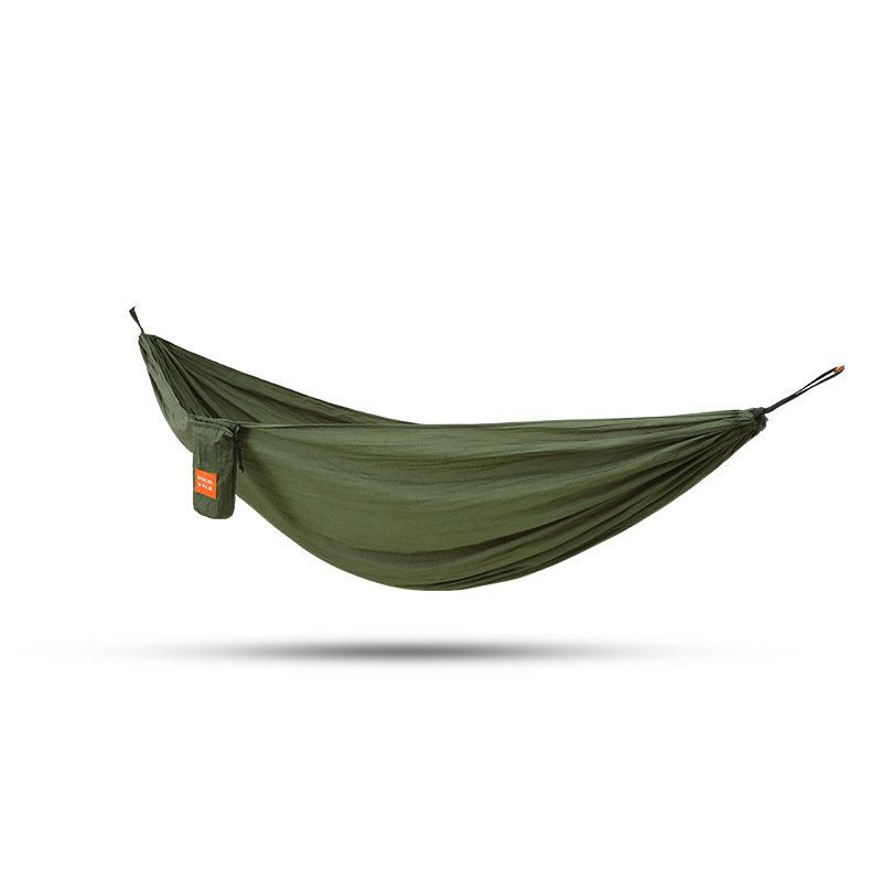 Single Nylon Anti-Turn Swing Leisure Outdoor Supplies Camping Hammock Parachute Fabric