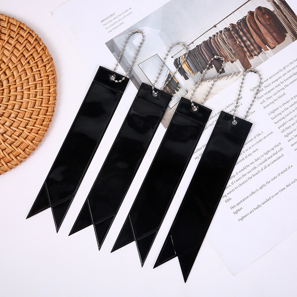 Personalized Black Ribbon Hanging Accessories & Creative Bookbag Chains